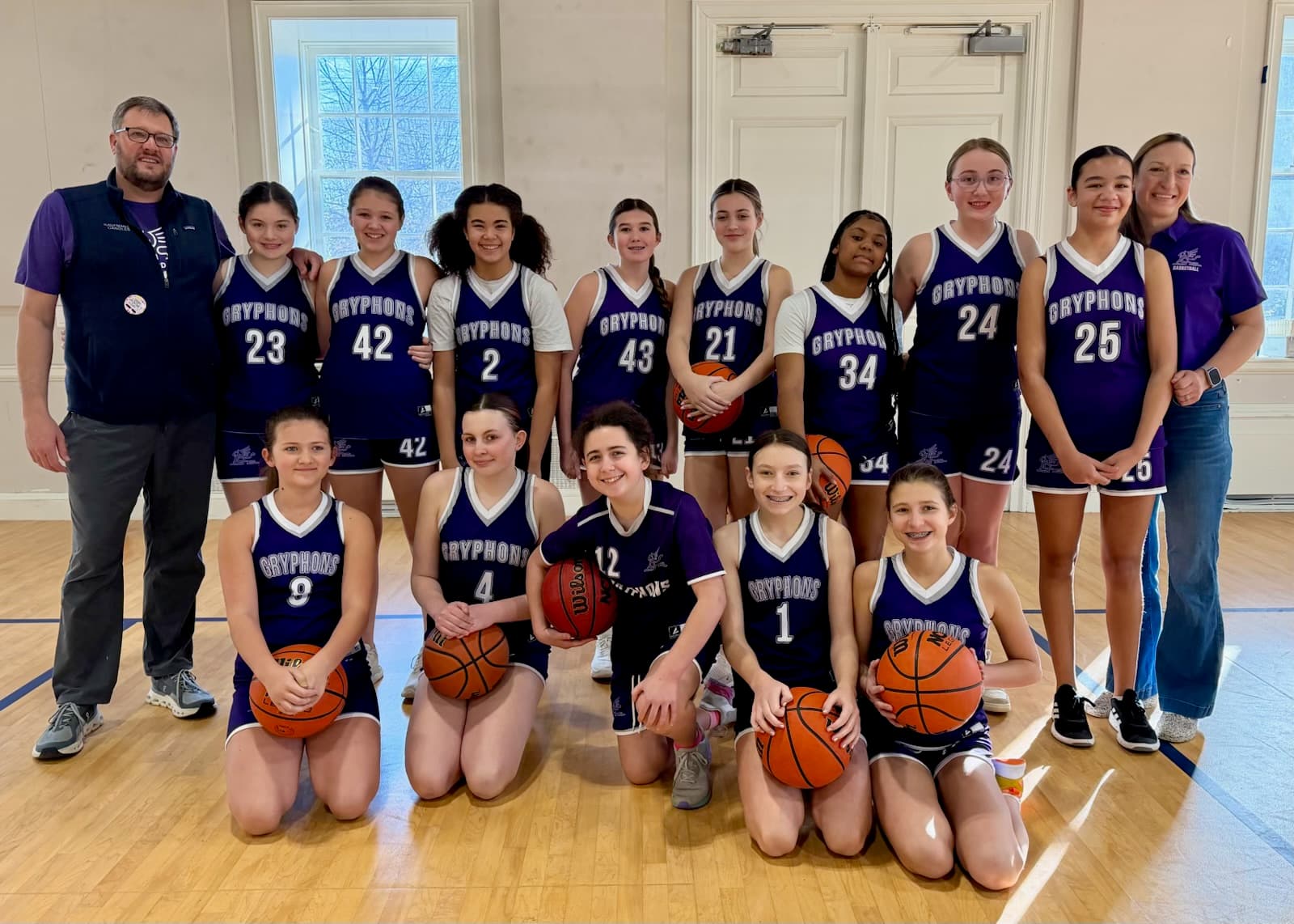 Orchard House Middle School Basketball